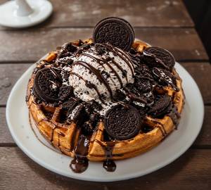 Oreo waffles
