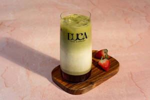 Strawberry & Vanilla Matcha