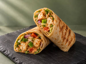 High Protein Paneer Wrap