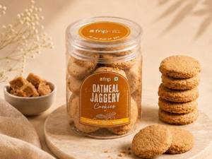 Oatmeal Jaggery Cookies