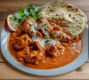 Bonless 4,5 Mediam Size Chikan Greavi With 4 Home Made Soft Chapati