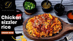 Chicken Sizzler Rice