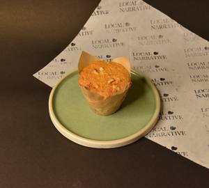 Carrot and Walnut Muffin