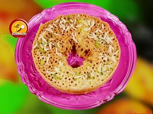 Ghewar With Sugar Syrup (2 Pieces)