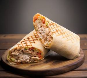 Chicken shawarma roll