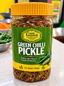 Green Chilli Achar
