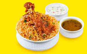 Natu Kodi Fry Piece Biryani