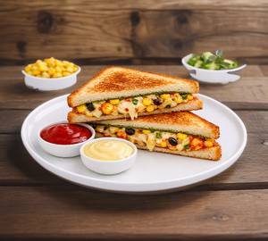 Chilli Corn Cheese Sandwich