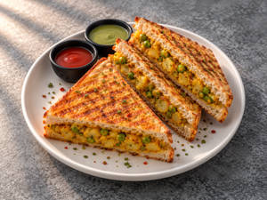 Aloo Mutter Sandwich