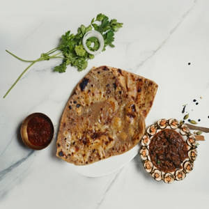 Tawa Paratha With Dal Makhani