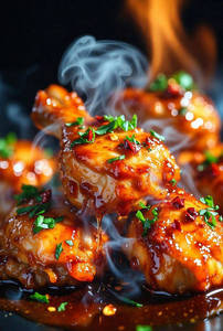 Thai Sweet Fire Glaze Fried Chicken