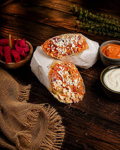 Chicken Afghani Shawarma