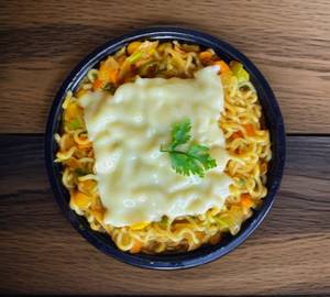 Cream Garden Cheesy Maggi Noodles