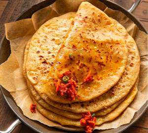 Aloo Pyaz Paratha