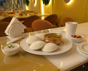 Idli Sambar (breakfast)