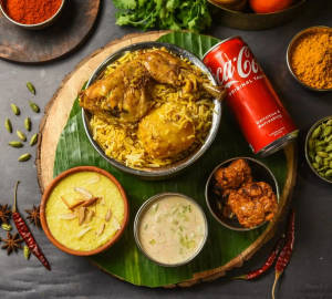 Chicken Biryani Kebab Combo