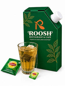 Green Tea Mini Flask(3-4serves)