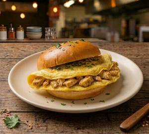 Butter Egg Chicken Bun