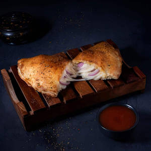 Onion & Cheese Calzone