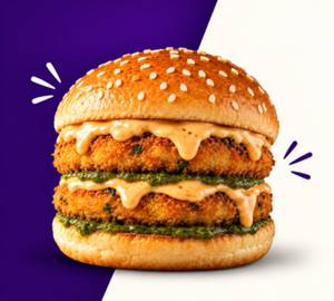 Crispy Double Patty Burger