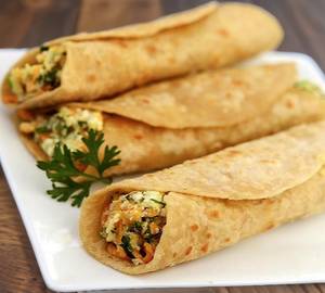 Paneer Bhurji Wrap