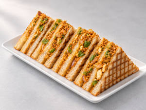 Paneer Tikka Club Sandwich