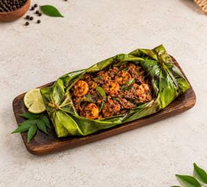 Chemmeen Pollichthu ( prawn pollichathu)