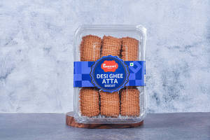 Desi Ghee Atta Cookies 400 Gm