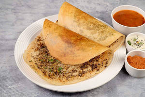 Ghee Roast Garlic Dosa