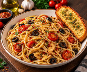 Aglio E Olio Pasta [Spaghetti]