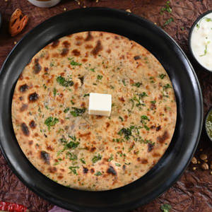 Whole Wheat Aloo Pyazz Tandoori Parantha