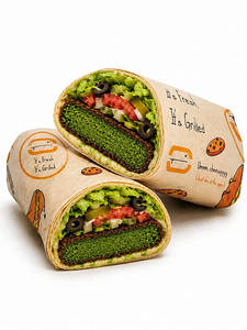 Harabhara Kebab Wrap
