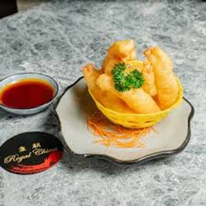 Golden Fried Prawns