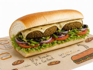 Veg Falafal Kebab Patty Sub
