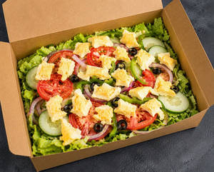 Double Egg & Cheese Salad