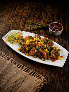 Paneer In Hunan Sauce Dry