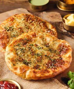 Aloo Pyaaz Kulcha  With White Butter, Dal Makhani & Tomato Murabba