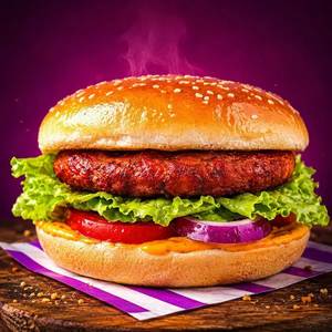 Masala Patty Burger