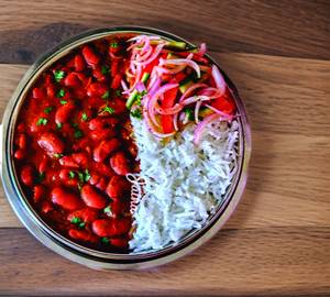Rajma Rice Bowl With Salad