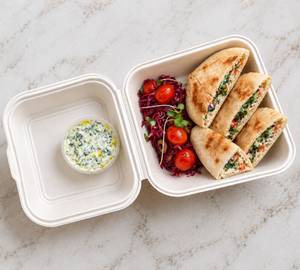 [New Launch] Mediterranean Pita Pockets With Tzatziki