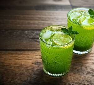 Lime mint juice