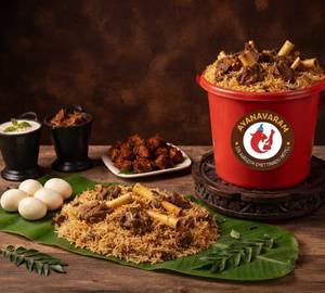 Mutton Bucket Biryani