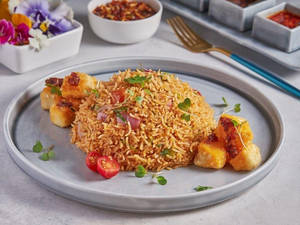 Spicy Bangkok Fried Rice Tofu [Serves 1-2]