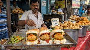 Aamchi Mumbai Samosa Pav