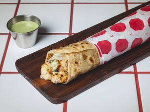 Malai Chicken Tikka Roll