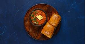 Pav Bhaji (in Amul Butter).