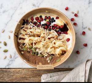 Chocolate Peanut Butter Oats Bowl