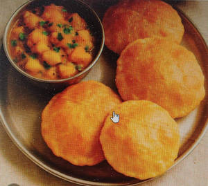Falahari Puri Bhaji