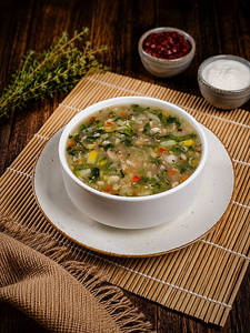 Veg Lemon Coriander Soup
