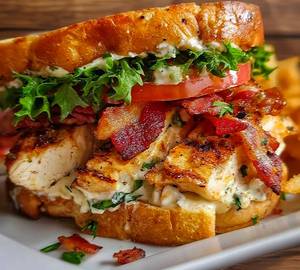 Peri peri chicken sandwich